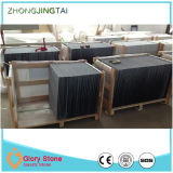 Eco - Friendly Recycled Black Quartz Tiles in Customized Size