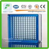 190*190*80mm Blue Parallel Glass Block/Glass Brick