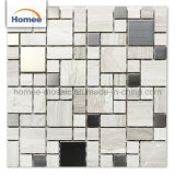 Popular Kitchen Backsplash Mosaic Floor Tile Marble Square Shaped Mosaic