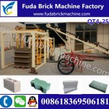 Medium Qt4-25 Fully Automatic Curb Stone Block Machine/Pavement Brick Machine