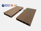 135*25mm Wood Plastic Composite Hollow Decking with CE, Fsg SGS, Certificate