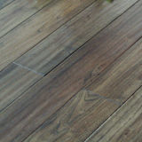 Dark Grey Rustic Antique Old Look Robinia Chinese Teak Solid Wood Flooring