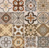 600*600mm Glazed Decoration Tile Rustic Floor Tile Wall Tile for Hotel Decoration Spanish Style No Slip Sh6h008/09
