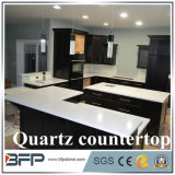 White Quartz Countertop for Indoor Kitchen