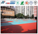 Green Campus Environmental Basketball Court Sports Flooring Made in China