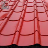 Tile Red Prepainted Corrugated Steel Roof Sheeting for Building Roofing