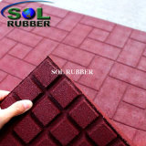 30mm Wear-Resistant Horse Rubber Flooring Tile