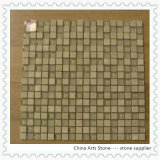 Chinese Stone Mosaic Shana Beige Marble Mosaic Tile