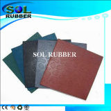 Excellent Quality Certificated Outdoor Bright Color Rubber Tile