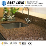 Granite Color Quartz Stone Slabs for Bar Tabletops