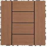 WPC DIY Decking Tile for Outdoor Use with CE