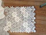 Flower Design Marble Mosaic Wall Mural Art Tiles