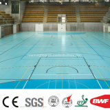 High Quality 8mm Indoor Lake Blue Multi-Function Vinyl Sports Floor