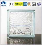 Jinghua High Quality Sea Wave Clear Glass Brick/Block