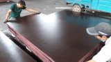 Brown Poplar Core Film Faced Shuttering Plywood Lumber (15X1220X2440mm)
