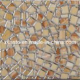 Brown Glass Mosaic Tiles for Wall and Floor Paving