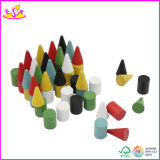 2014 New and Popualr Wooden Block Toy, Educational Wooden Colorful Building Blocks for Kids and Hot Sale Wooden Block W13A014