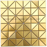 Golden Shinning Interior Decoration Stainless Steel Mosaic Tile