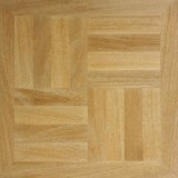 Durbable PVC Wood Parquet Design Vinly Floor Tiles