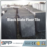 Natural Black Slate Flooring Large Slate Tiles for Exterior Decoration