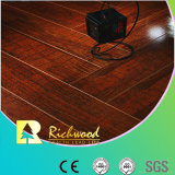 12.3mm E1 HDF Mirror Walnut Sound Absorbing Laminate Floor