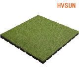 Commercial Fire Resistant Mat Shockproof and Anti-Slip Rubber Flooring Tiles