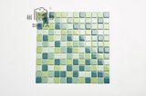 Mixed Green 23*23mm Ceramic Mosaic Tile for Decoration, Kitchen, Bathroom and Swimming Pool