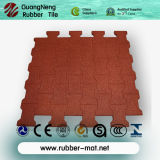 EPDM Colorful Playground Rubber Tiles/Recycled Rubber Tile