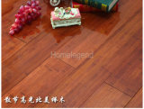 Scattered Knot HDF Core Carbonized Engineered Solid Bamboo Flooring