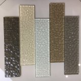 Newest Art Designed White Glass Tile for Wall Decoration