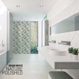 Moon White Glazed Interior Ceramic Bathroom Wall Tile for Indoor