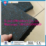 Anti-Bacteria EPDM Recycled Indoor Rubber Tile Gym Rubber Flooring