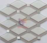 Rhombus Water Jet Glass Mosaic Tiles (CFW56)
