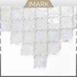 Cheap Price Iridescent White Lantern Glass Mosaic Pool Tile