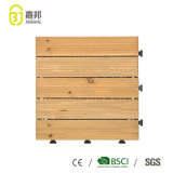 Outdoor Garden Decorative Non-Slip Wood Decking Floor Tiles with Plastic Base Cheap Price Hot Sale in Philippines