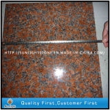 Natural Polished G562 Maple Red Granite Stone Floor Tiles