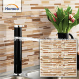 Hot Sale Waterproof Wood Look Glass Mosaic Tiles