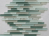 linear bullet crystal glass mosaic wall tile