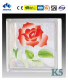 Jinghua High Quality Artistic K-5 Painting Glass Block/Brick