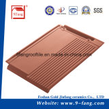 Building Materials Terracotta Flat Roof Tile 410*275 for Villa Made in China