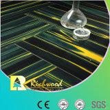 Commercial 12.3mm Mirror Teak Water Resistant Laminate Flooring