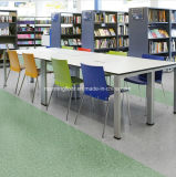 Library Exhibition Hall Used PVC Commercial Flooring 2mm Dense Bottom