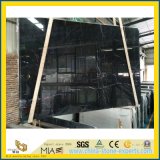 Nero Marquina Black Marble Stone Tiles for Flooring/Wall/Interior Decoration