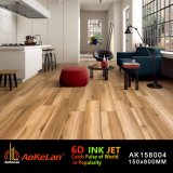 Inkjet Rustic Wooden Design Ceramic Floor Tile for Living Room