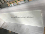 China Snow White Marble Countertop for Kitchen and Bathroom