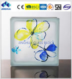 Jinghua High Quality Artistic P-31 Painting Glass Block/Brick