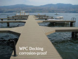 Anti-Impact Corrosion-Resist WPC Port Decking Solid Composite Board