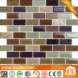 Strip Glass Mosaic and Stone Marble Mosaic (M838003)