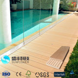 Outdoor Waterproof Wood-Plastic Composite Solid and Hollow Decking Floor