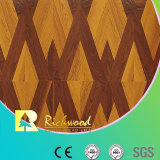 Commrcial 12.3mm Embossed Cherry Waxed Edged Laminate Flooring